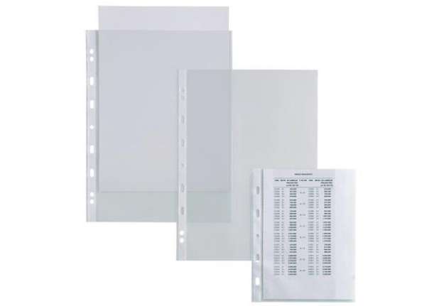 Immagine di Buste in PP buccia Sei Rota Atla 150 alto spessore trasparente 22x30 cm - conf. 25 buste - 662215