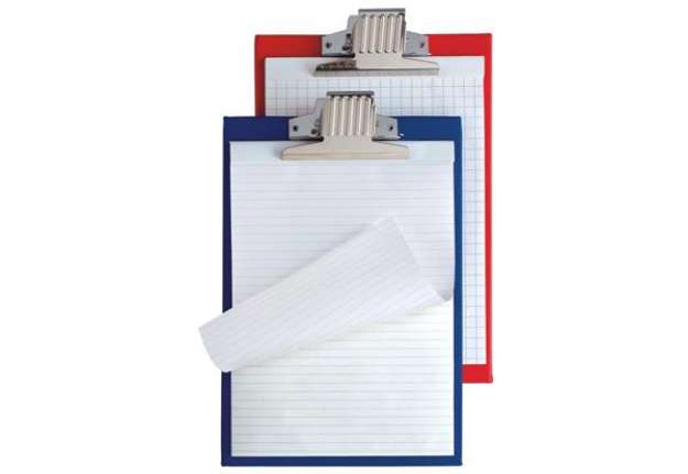 Immagine di Portablocco singolo con molla Sei Rota Superblock ML 21x29,7 cm blu 29302307