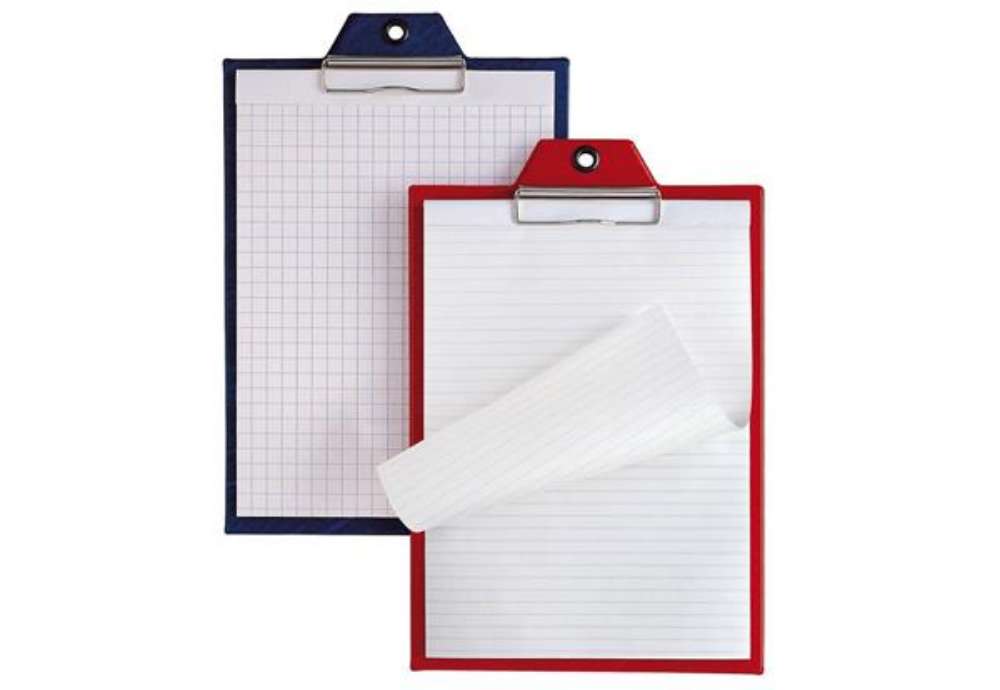 Immagine di Portablocco singolo con molla Sei Rota Superblock S 21x29,7 cm blu 29302207