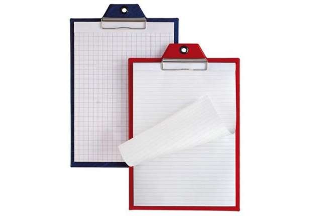 Immagine di Portablocco singolo con molla Sei Rota Superblock S 21x29,7 cm blu 29302207