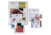 Immagine di Busta con bottone Sei Rota Press 4E alto spessore 12x15,5 cm trasparente 441215