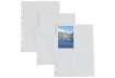 Immagine di Buste a foratura universale Sei Rota Atla F per fotografie 8 spazi 10x15 cm trasparente  conf. 10 bu