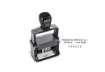 Immagine di Datario autoinchiostrante Trodat Professional 5460 FARM per Farmacie in acciaio inox 56x33 mm nero -