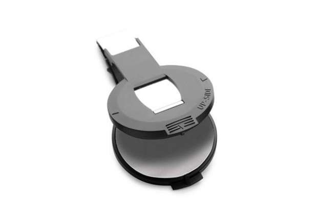 Immagine di Piastra per timbro a secco Ø 41 mm Trodat metallo conf. 5 pezzi - 70103