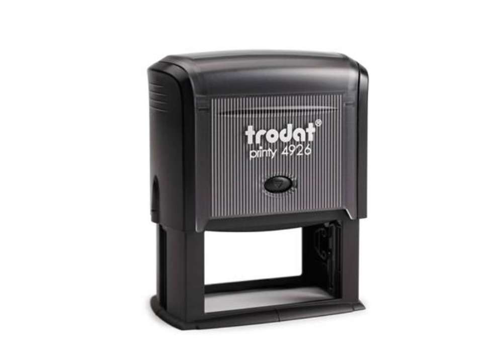 Immagine di Timbro autoinchiostrante Trodat PRINTY 4926 in plastica 75x38 mm nero 165872