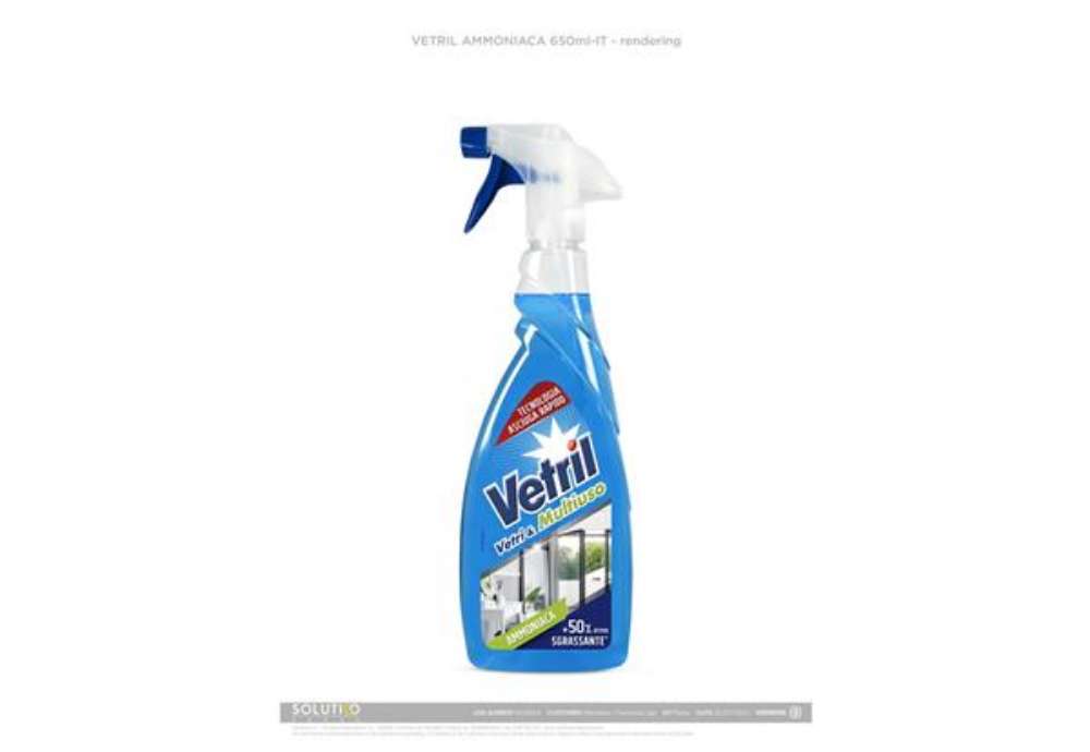Immagine di Detergente Multisuperficie Vetril 650 ml ammoniaca M2306