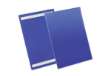 Immagine di Tasche per identificazione Durable con bande adesive blu f.to esterno mm. 233x 313x1,7- inserto A4 v
