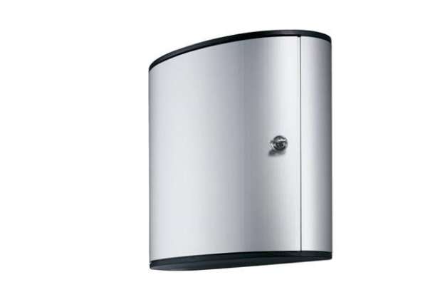 Immagine di Cassetta portachiavi DURABLE KEY BOX 36 alluminio argento metallizzato - serratura a chiave - 195223