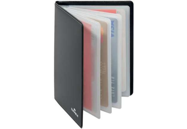Immagine di Porta carte di credito DURABLE RFID Secure 54x86 mm antracite per 8 carte 230958