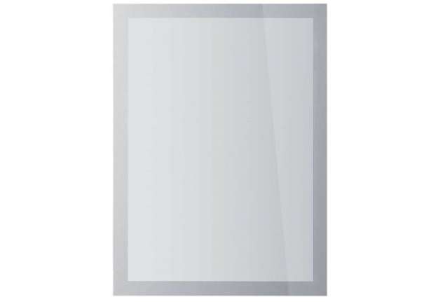 Immagine di Cornici autofissanti DURABLE DURAFRAME® SUN A4 argento metallizzato 236x323mm  conf. 2 - 484123