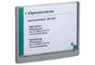 Immagine di Targhe DURABLE CLICK SIGN ABS trasparente/grafite A5 210x148,5 mm 486637