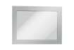 Immagine di Cornici con pannello magnetico DURABLE DURAFRAME® A6 argento metallizzato 176x130mm  conf. 2 - 48702