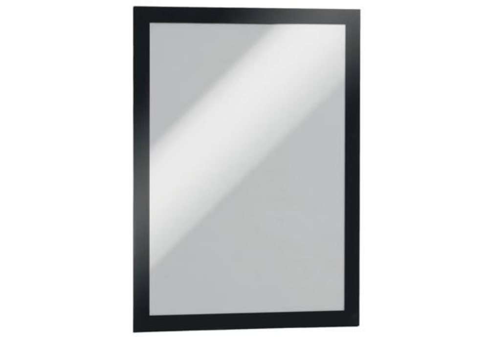 Immagine di Cornici con pannello magnetico DURABLE DURAFRAME® A4 PPL nero 236x323mm conf. 2 - 487201