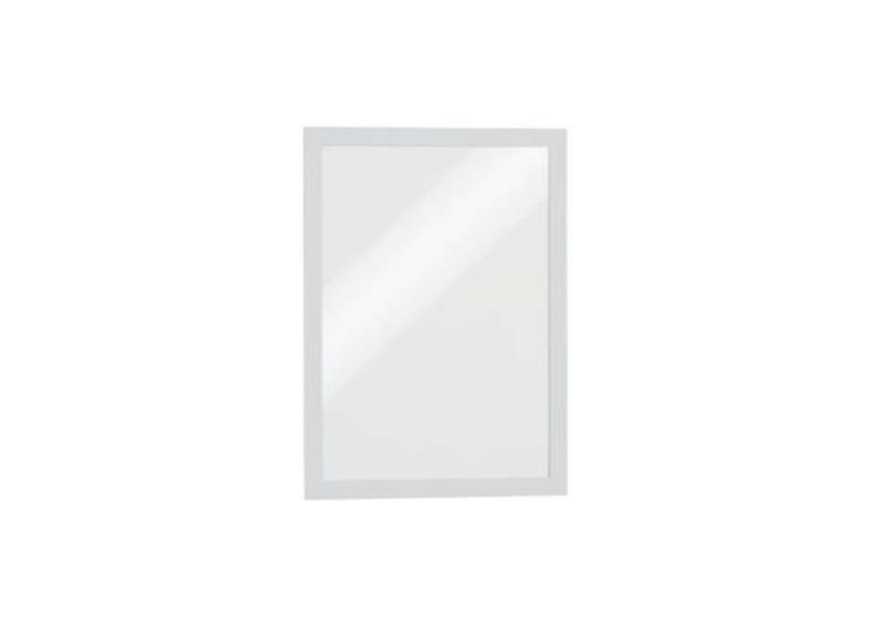 Immagine di Cornici con pannello magnetico DURABLE DURAFRAME® A4 PPL bianco 236x323mm conf. 2 - 487202