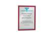 Immagine di Cornici con pannello magnetico DURABLE DURAFRAME® A4 rosso 236x323mm conf. 2 - 487203