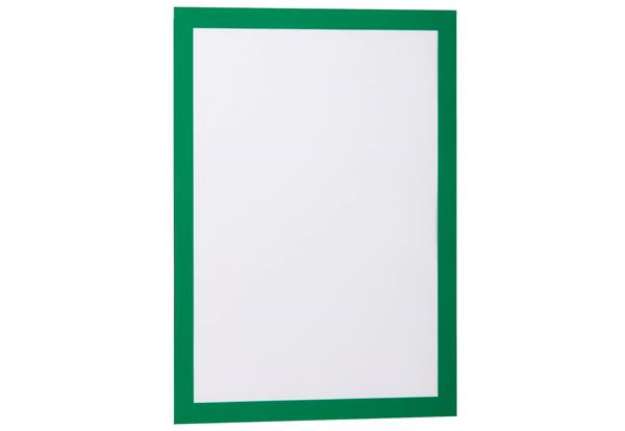 Immagine di Cornici con pannello magnetico DURABLE DURAFRAME® A4 verde 236x323mm conf. 2 - 487205