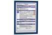 Immagine di Cornici con pannello magnetico DURABLE DURAFRAME® A4 blu scuro 236x323mm conf. 2 - 487207