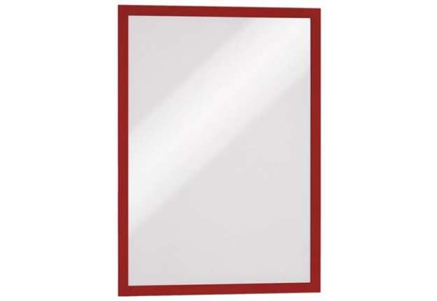 Immagine di Cornici con pannello magnetico DURABLE DURAFRAME® A3 rosso 325x445mm conf. 2 - 487303
