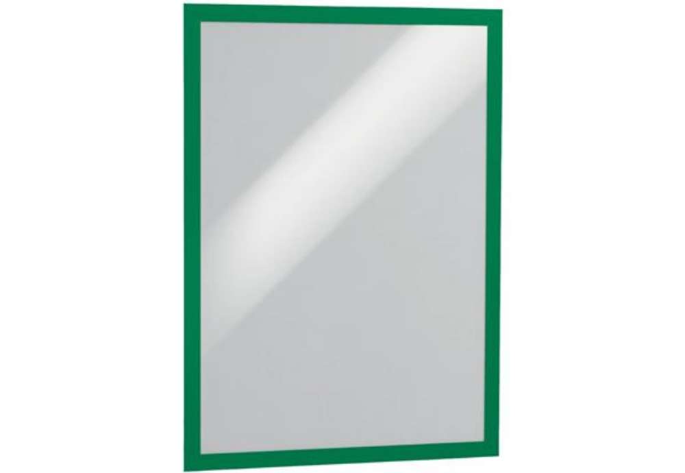 Immagine di Cornici con pannello magnetico DURABLE DURAFRAME® A3 PPL verde 325x445mm conf. 2 - 487305