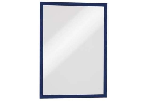 Immagine di Cornici con pannello magnetico DURABLE DURAFRAME® A3 blu scuro 325x445mm conf. 2 - 487307