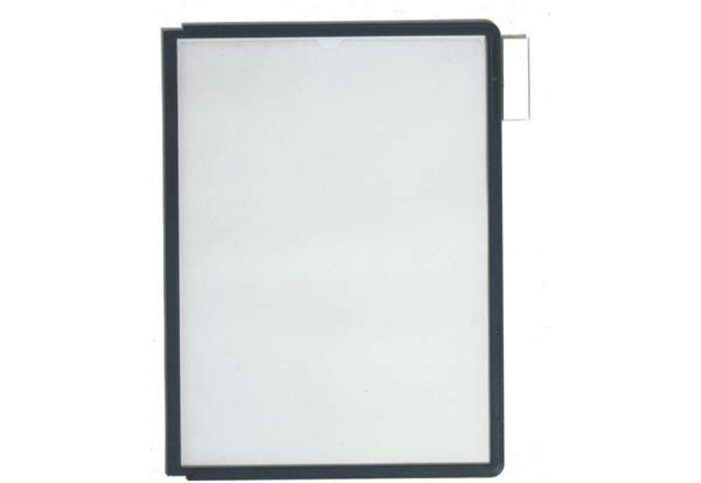 Immagine di Pannelli espositivi DURABLE SHERPA® A4 polipropilene nero conf. da 5 - 560601