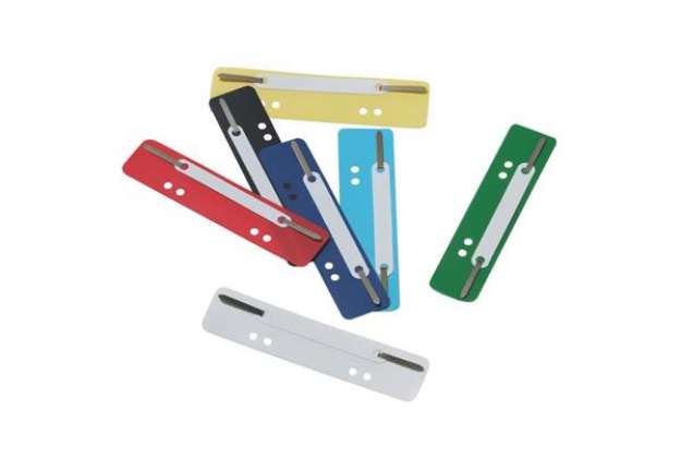 Immagine di Pressini fermafogli DURABLE FLEXI® assortiti 150x38mm conf. 250 - 690100