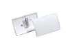 Immagine di Portanomi DURABLE CLICK FOLD CON COMBI CLIP trasparente inserto 54x90 mm - PPL al 70% riciclato - co