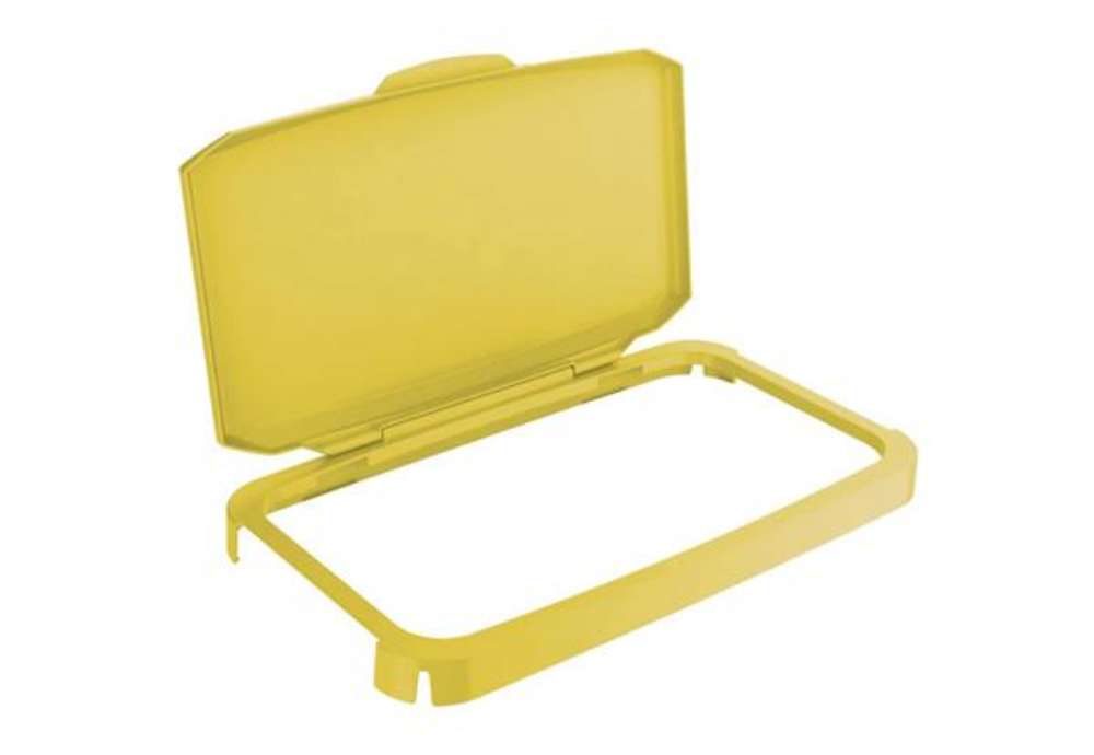 Immagine di Coperchio per bidone portarifiuti DURABLE DURABIN 60 l giallo 1800500030