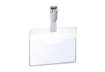 Immagine di Portanomi con clip DURABLE EUROBADGE tasca aperta plastica trasparente inserto 60x90mm  conf. 25 - 8