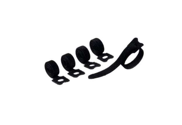 Immagine di Fascette fermacavi a strappo con asola DURABLE CAVOLINE GRIP TIE 20x1 cm nero Conf. 5 pezzi - 503601