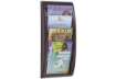 Immagine di Espositore da muro Paperflow Quick Fit A4 componibile 4 tasche nero K540611