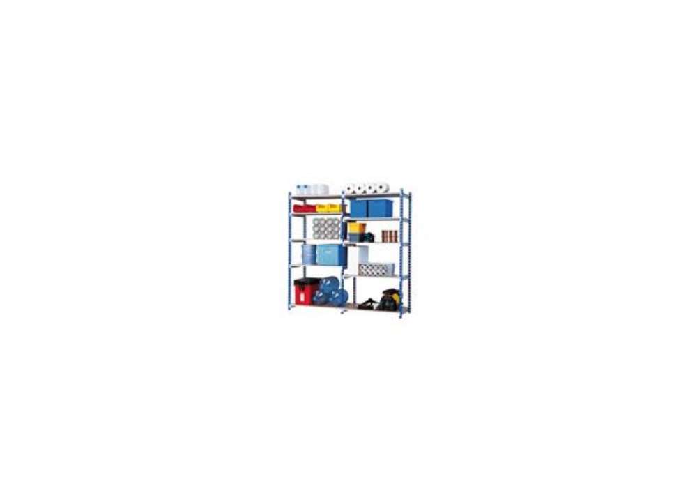Immagine di Modulo aggiunta scaffalatura Paperflow RANG'ECO regolabile 125x34x200 cm blu - K607131