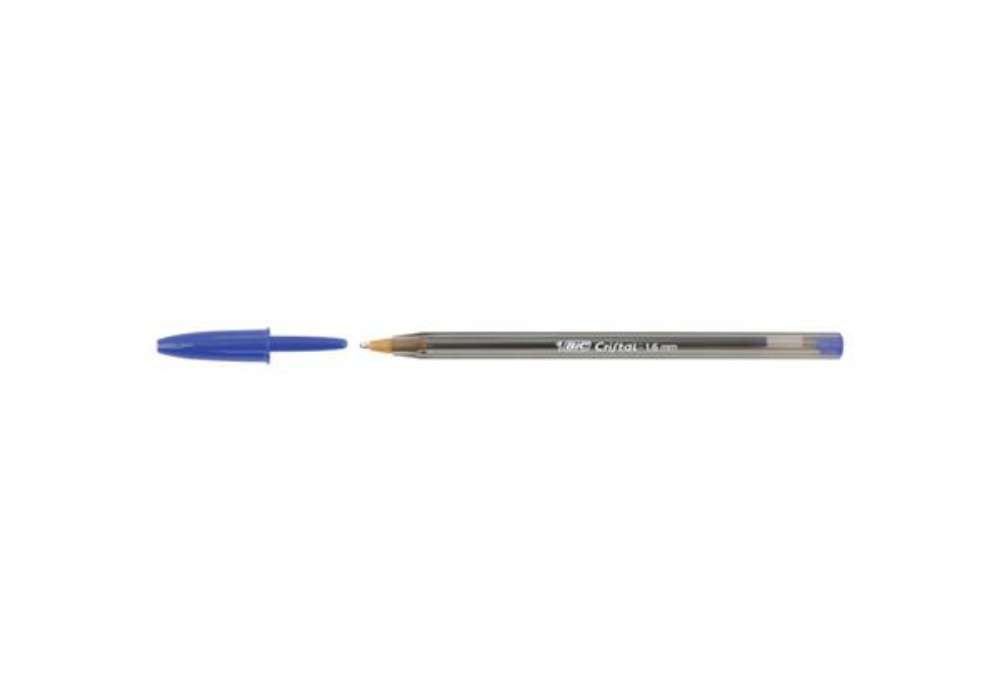 Immagine di Penna a sfera BIC Cristal® Large 1,6 mm blu Conf. 50 pezzi - 880656