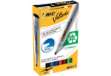 Immagine di Marcatori per lavagne bianche BIC Velleda 1701 punta conica 1,5 mm assortiti  astuccio da 4 - 904941
