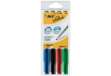 Immagine di Marcatori per lavagne bianche BIC Velleda 1741 punta conica 4,5 mm assortiti - astuccio da 4 - 95815