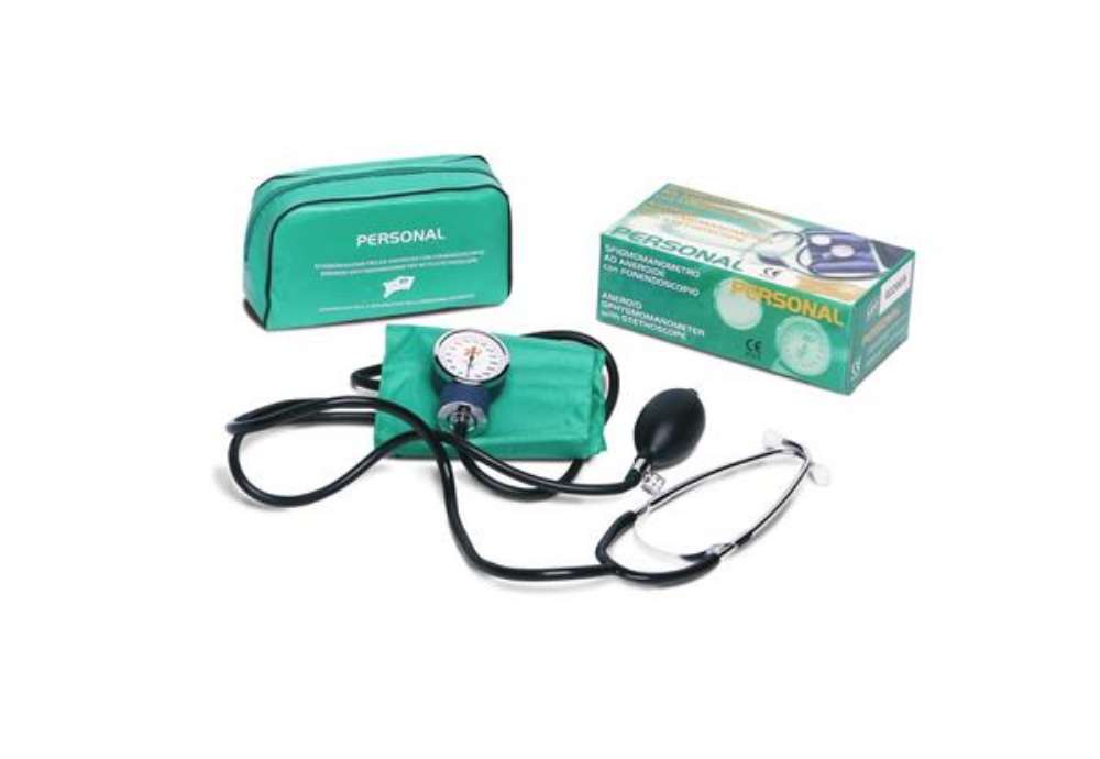 Immagine di Sfigmomanometro aneroide PVS Personal verde SFI240