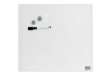 Immagine di Lavagna bianca magnetica in vetro Nobo Diamond cancellabile 30x30 cm 1903956