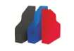 Immagine di Portariviste King Mec Magazine Rack - Standard  dorso 7,2 cm nero 45010