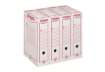 Immagine di Scatola archivio King Mec Storage Legale 9x37x26 cm bianco 160200
