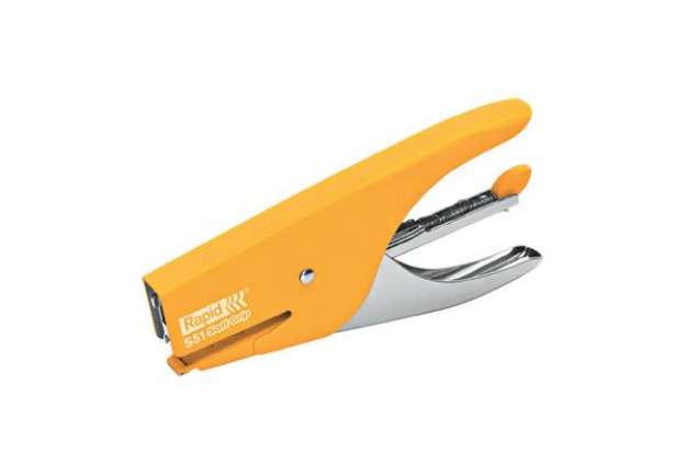 Immagine di Cucitrice a pinza Rapid S51 SUPREME Soft Grip fino a 15 fogli giallo 10538743