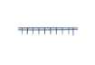 Immagine di Pettini per rilegatura GBC SureBind 25 mm A4 blu - fino a 250 fogli conf. da 100 - 1132845