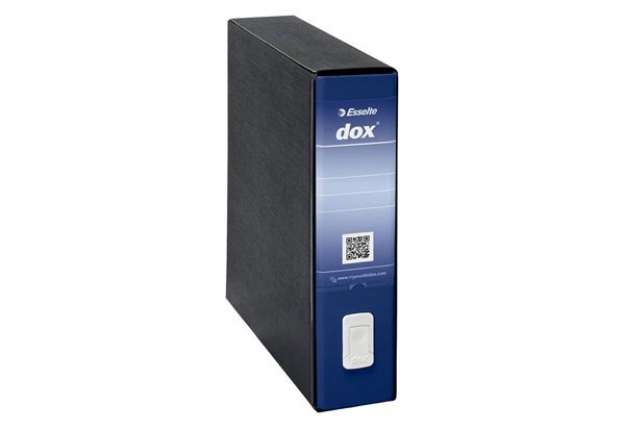 Immagine di Registratore a leva DOX9 formato speciale 35,5x31,7 cm - dorso 8 cm trattata antimpronta blu - 00021
