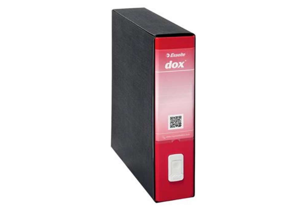 Immagine di Registratore a leva DOX9 formato speciale 35,5x31,7 cm - dorso 8 cm trattata antimpronta rosso - 000