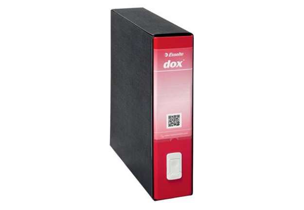 Immagine di Registratore a leva DOX9 formato speciale 35,5x31,7 cm - dorso 8 cm trattata antimpronta rosso - 000