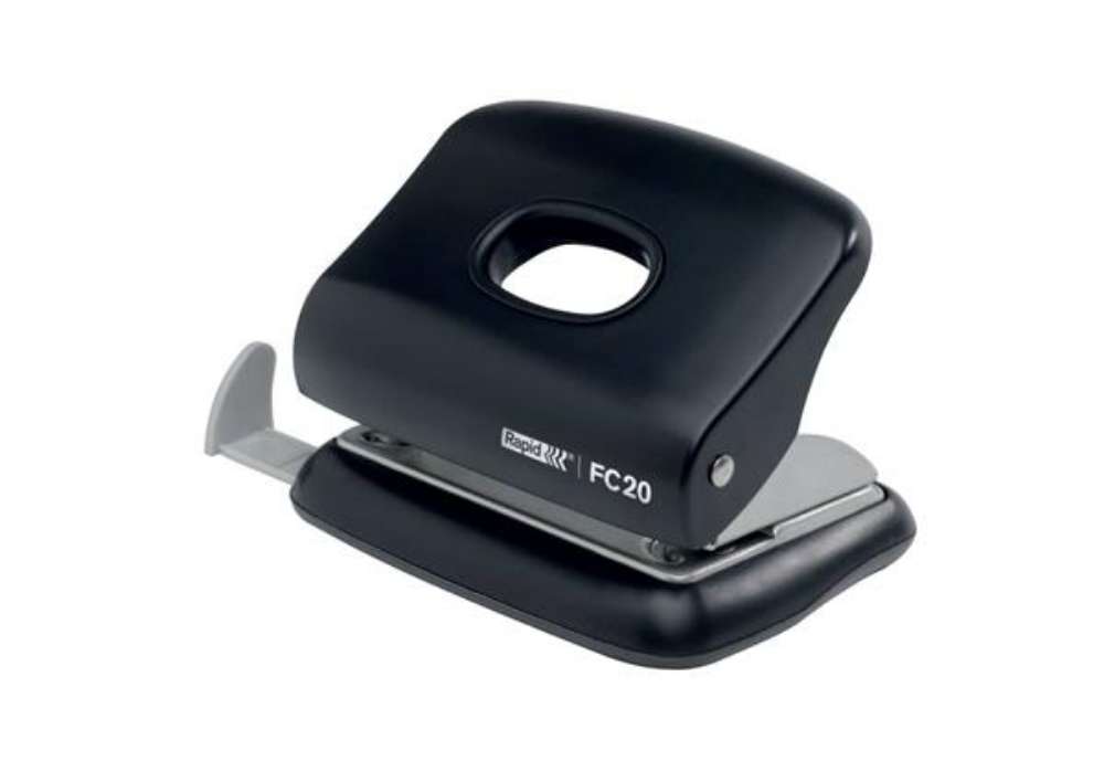Immagine di Perforatore a 2 fori Rapid FC20 Fashion 20 fogli nero 23256400