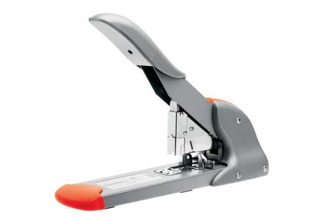 Immagine di Cucitrice per alti spessori Rapid HD210 Fashion Heavy Beauty 210 fogli grigio/arancio - 23633700