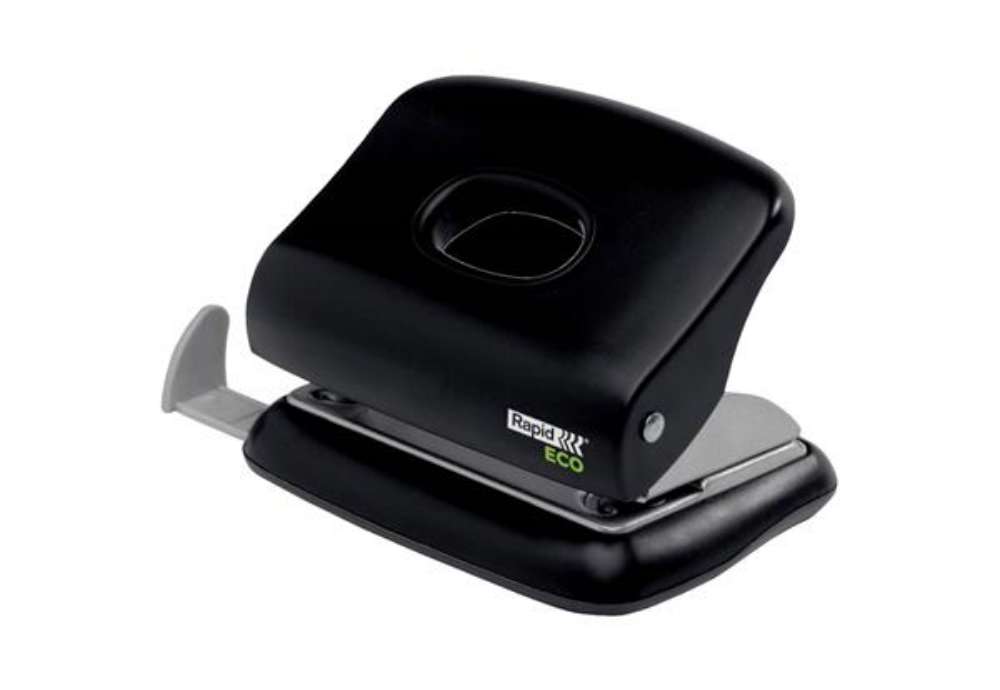 Immagine di Perforatore a 2 fori Rapid ECO Punch Fashion 20 fogli nero 24845300