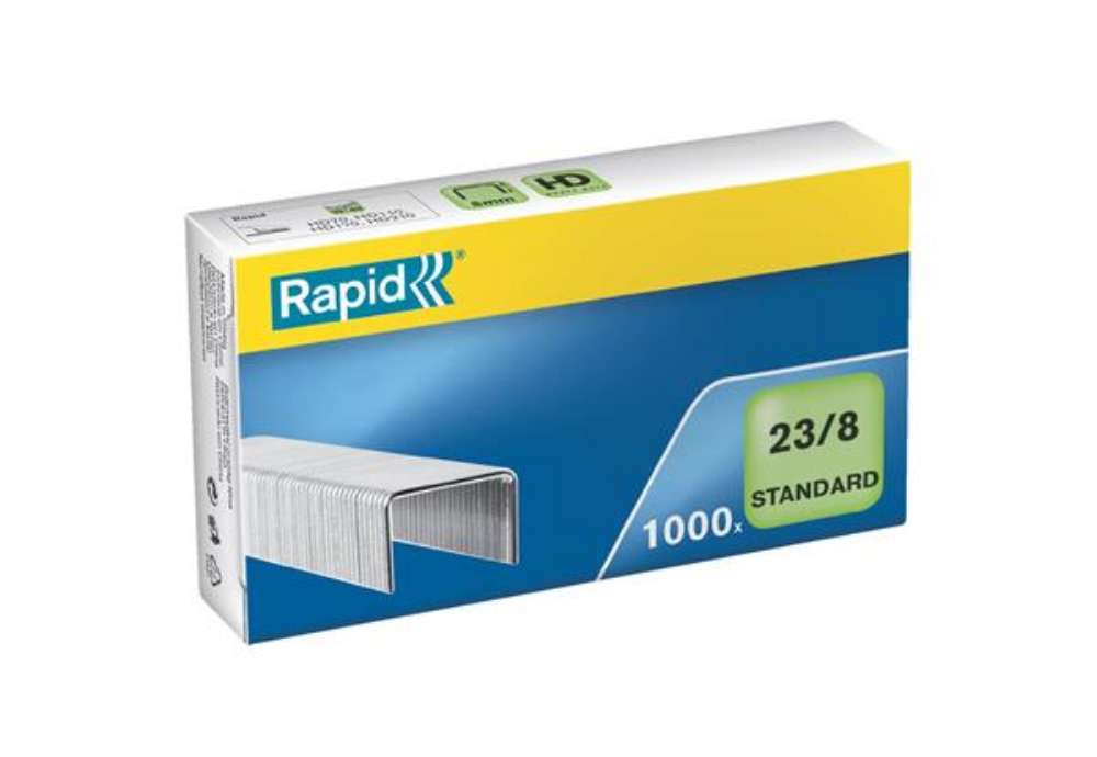 Immagine di Punti metallici Rapid Standard 23/8  conf. da 1000 - 24869200