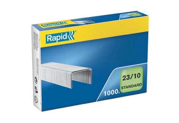 Immagine di Punti metallici Rapid Standard 23/10  conf. da 1000 - 24869300