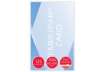 Immagine di Pouches per plastificatrici a caldo GBC 2x125µm finitura lucida formato businnes card 6x9 cm - Conf.